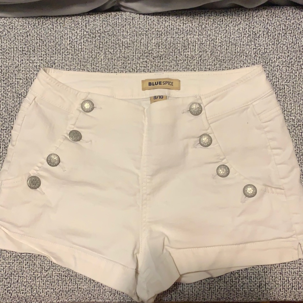 Stretchy Button Shorts